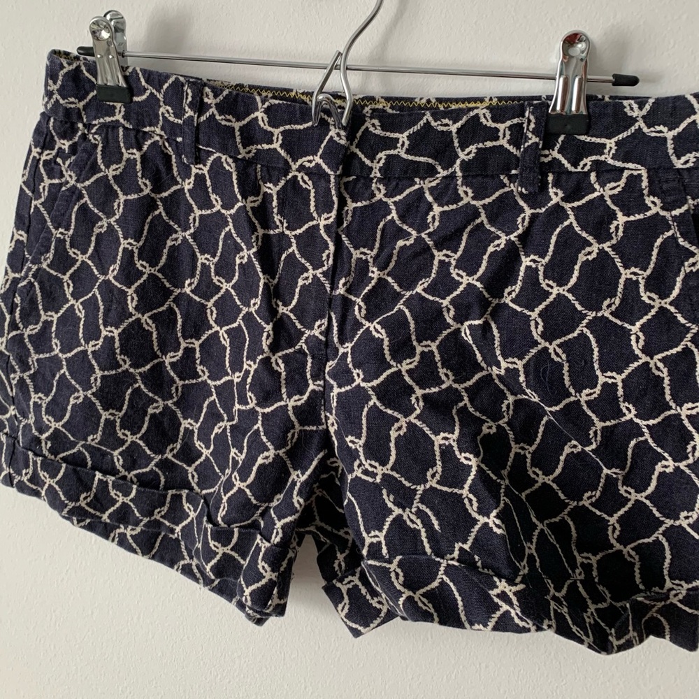 J Crew Citi fit linen shorts